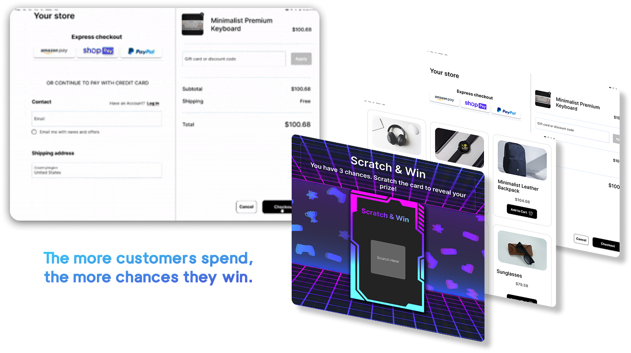 Turning checkout into an engaging, gamified moment
